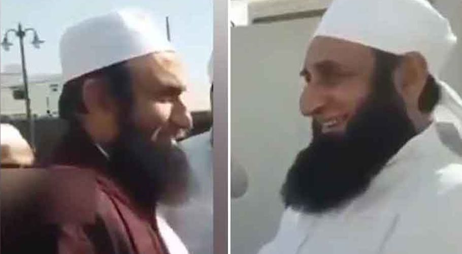Maulana Tariq Jameel is going viral on social media website Instagram(PHOTO: HUM NEWS)