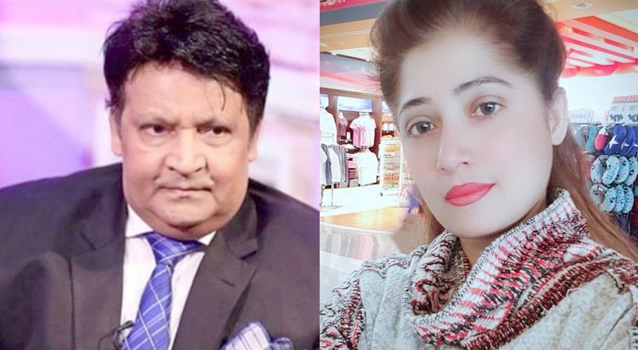 Comedian Umer Sharif brought to Sindh High Court in a wheelchair (Photo Online)
