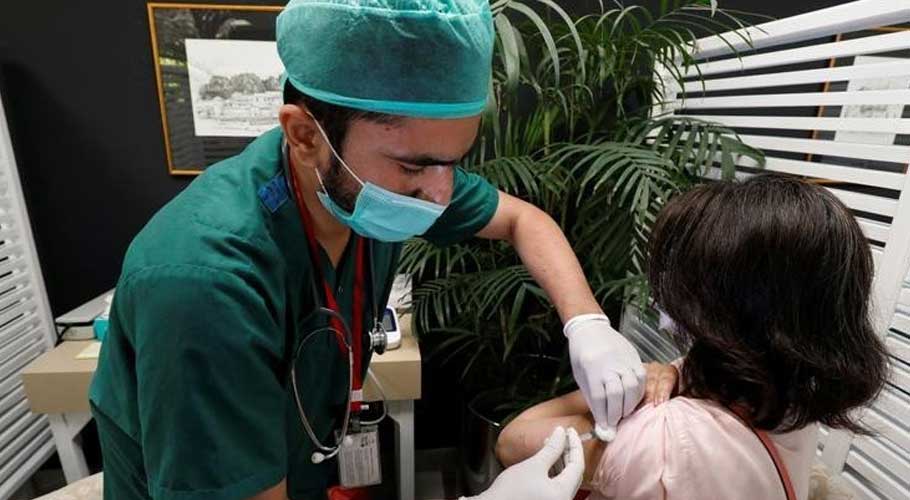 Citizens aged between 15 and 18 can get vaccinated. (Source: Reuters)