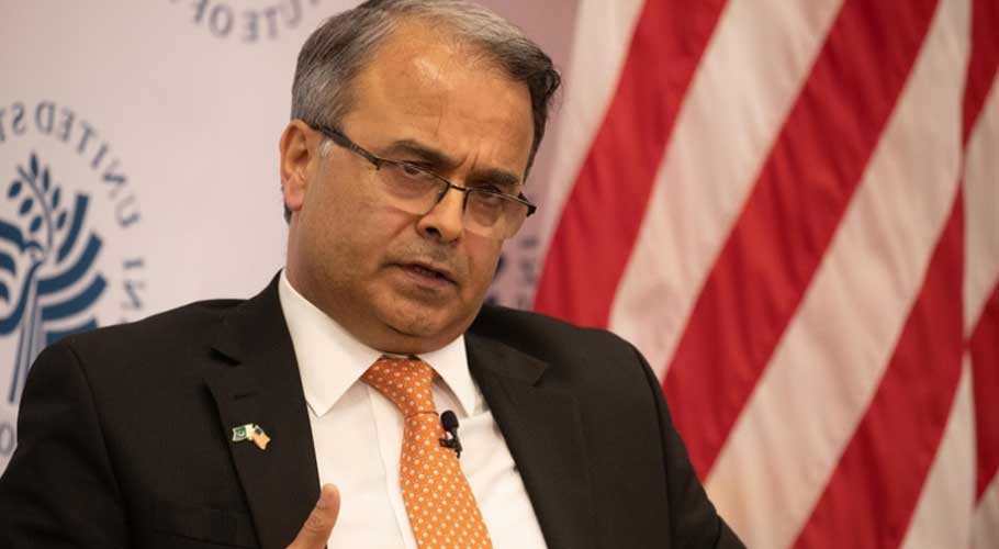 Islamabad's envoy in Washington Asad Majeed Khan. (Source: Anadolu Agency)