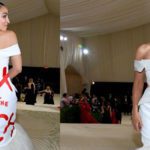 Alexandria Ocasio-Cortez rocked MET Gala with a gown that says "Tax the rich" (TWITTER)