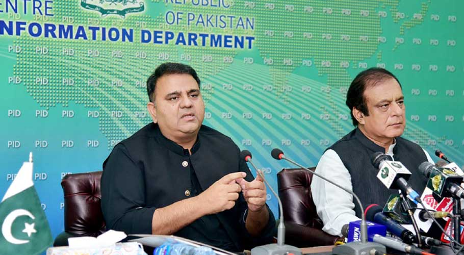 Fawad says 2023 general elections will be based on reforms. (Source: PID)