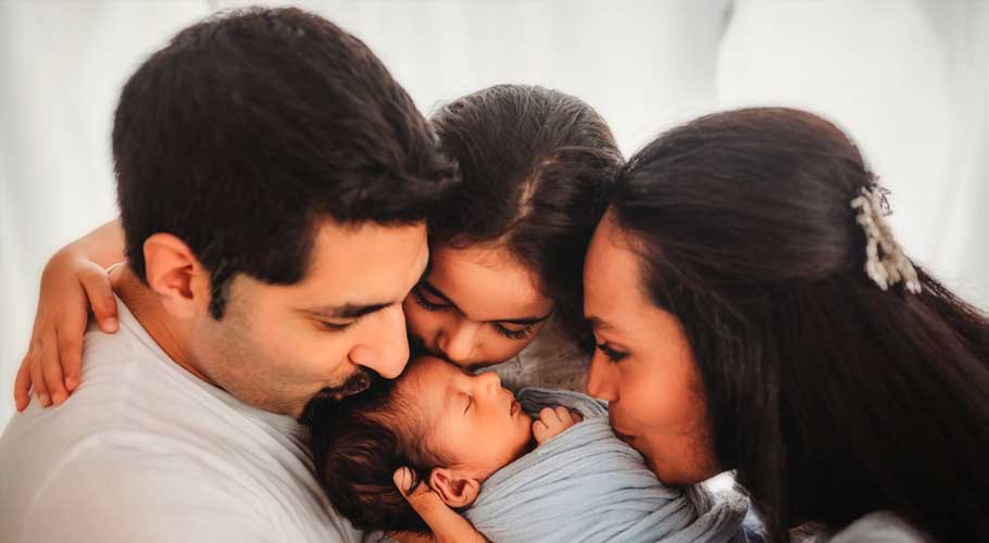 Aamina Sheikh welcomes baby boy, Issa. (Source: Instagram)