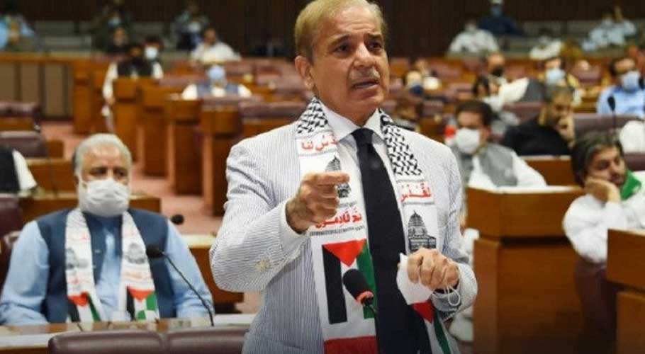 He was addressing the National Assembly session. (Source: Facebook)
