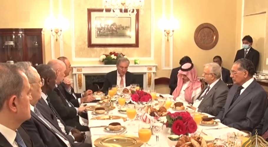 Urges OIC to do more for 'lasting solution' to Kashmir dispute. (Source: Radio Pak)