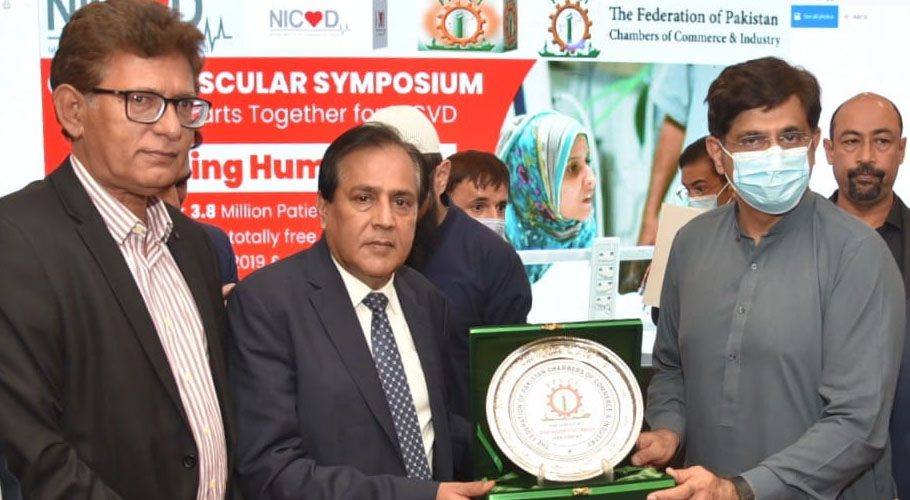 CM Sindh pointed out that the Government of Sindh is providing an annual budget of 22 billion rupees to only 3 big hospitals of Karachi and NICVD is one of them (File)
