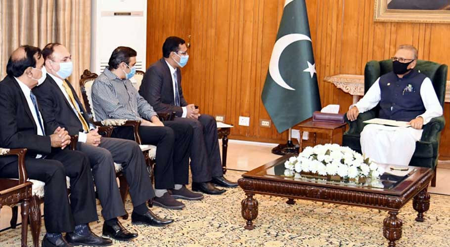 Govt taking steps to providing enabling environment: President. (Source: Radio Pak)