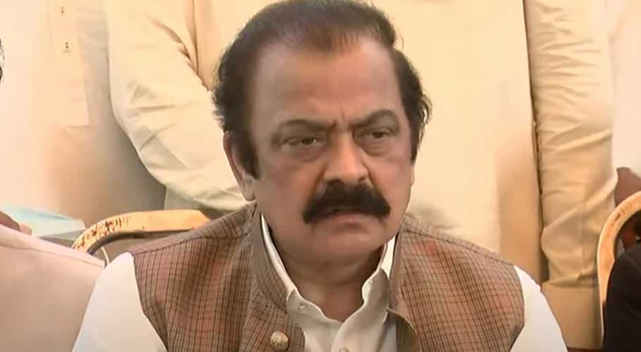 Sanaullah says he does not know whether Zubair's video is fake or not. (Source: Geo)