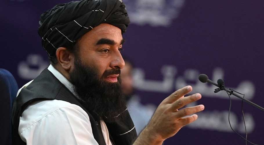 'Afghanistan has right to be recognised': Says Mujahid. (Source: AFP)