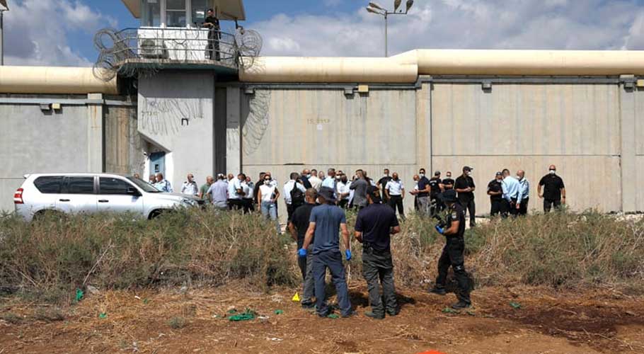 Escapees appeared to have opened a hole from their cell toilet. (Source: AFP)