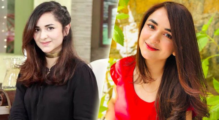 Yumna Zaidi shared a picture of the trophy on Instagram. Source: FILE.