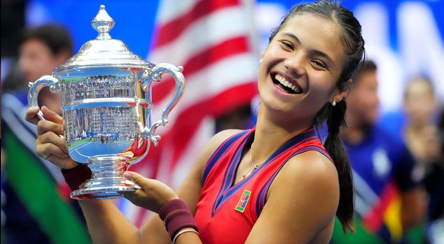 Emma Raducanu became the first qualifier to capture a Grand Slam title. Source: Reuters.