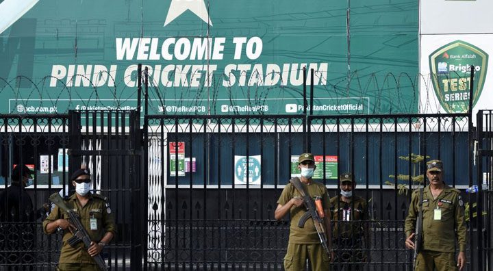 New Zealand had pulled out of tour before the opening match in Rawalpindi. Source: Reuters.