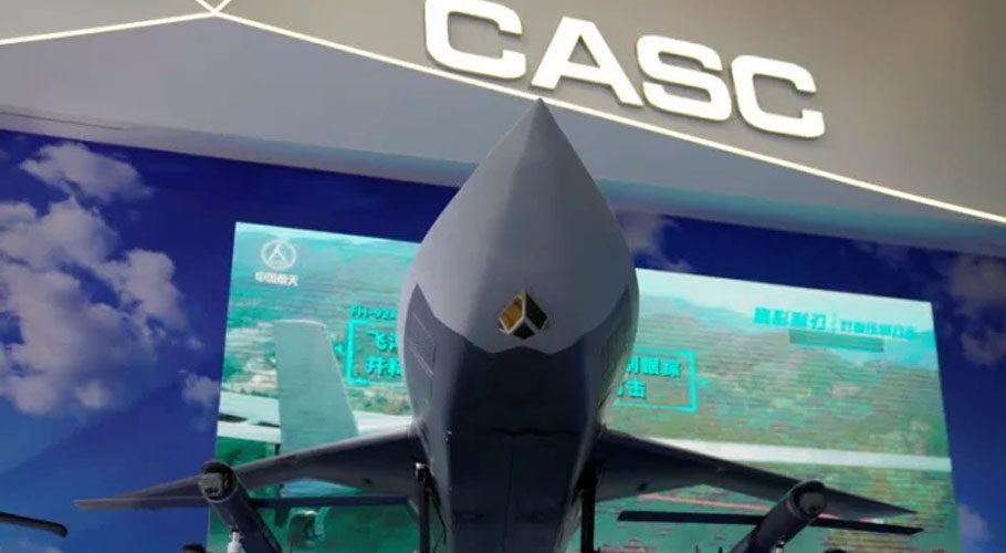 The long-range FH-97 drone concept can carry different types of weapons. Source: AFP.