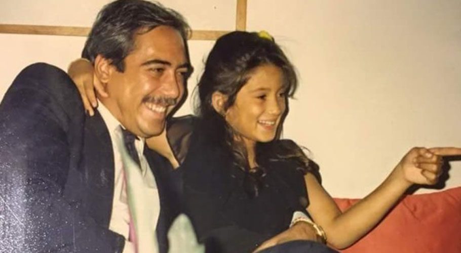 Fatima was 14 years old when Murtaza Bhutto was murdered in 1996. Source: Twitter.