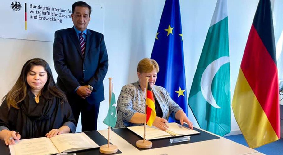 Germany and Pakistan signed an agreement letter for launching a process of Climate Partnership. Source: PID.