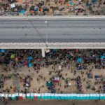 There were over 14,000 migrants under the Texas bridge. Source: Reuters