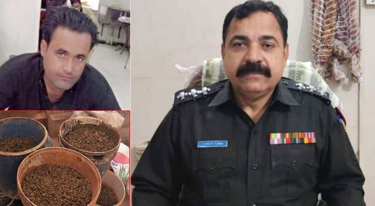 Haroon Korai was recently suspended from the post of Sachal SHO. Source: MM News.