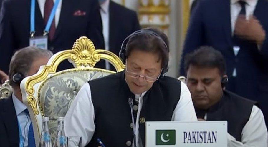 Prime Minister Imran Khan joined other regional leaders at the Shanghai Cooperation Organization Summit in Dushanbe. Source: APP/PM’s Office.