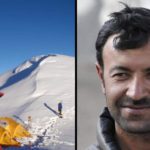 Wajid Nagri and two Czech climbers are stranded on Mount Rakaposhi. Source: Twitter.