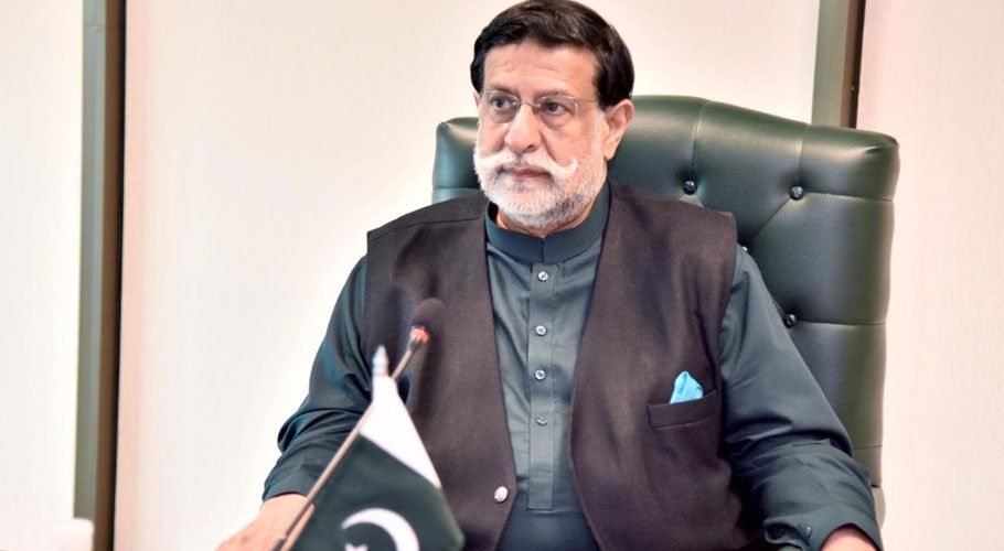 Federal Minister for Privatisation Mohammedmian Soomro chaired the open session of roadshows for revival of Pakistan Steel Mills. Source: PID.