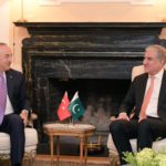 Foreign Minister Shah Mahmood Qureshi met with Turkey Foreign Minister Mevlut Cavusoglu. Source: MOFA/Twitter.