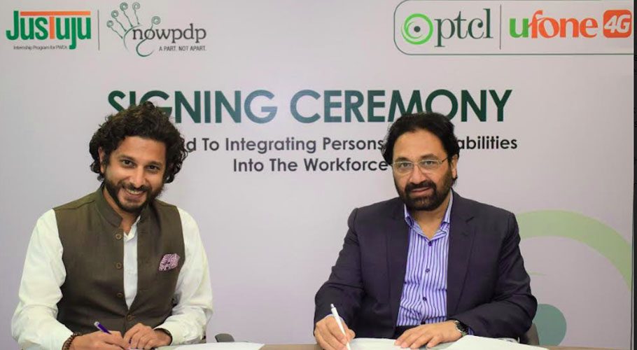 PTCL and Ufone has signed an MoU to launch the second batch of Justuju Internship Program. Source: PR.