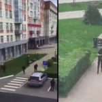 A student gunman opened fire at at Perm State University. Source: RIA/Tass.