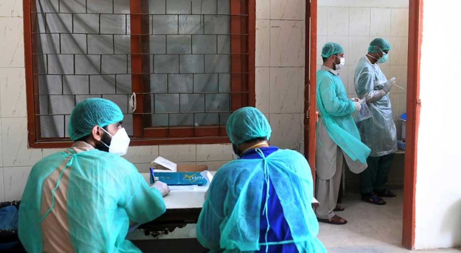 Young doctors protest in Balochistan for second day. (Source: AFP)