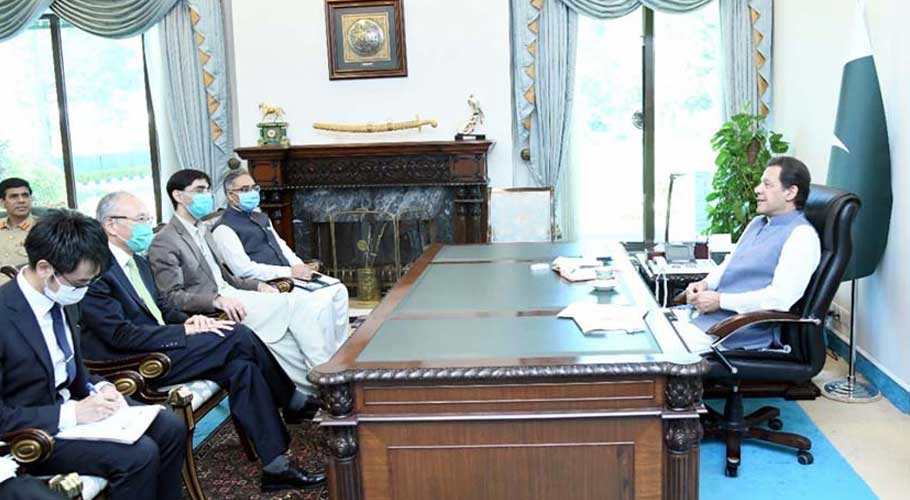 PM Imran meets Ambassador of Japan to Pakistan. (Source: PID)