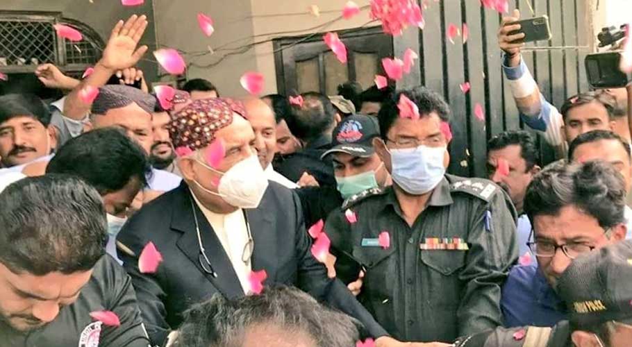 NAB had arrested him on September 18, 2019.