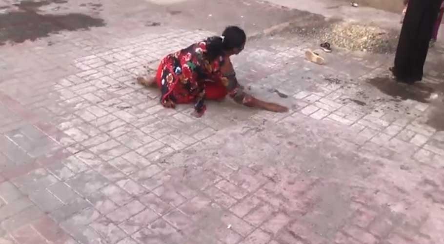 Woman says she has no money to fight a legal battle against her husband. (Dawn)