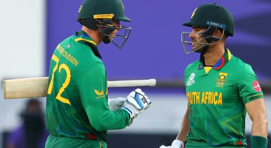 SA down WI after De Kock refuses to take knee. (Source: ICC)