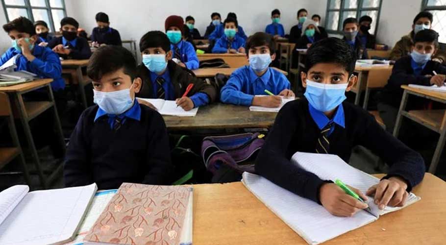 Educational institutes reopen due to reduced level of disease spread. (Source: Geo)
