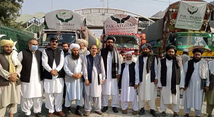 pakistan relief goods afghanistan