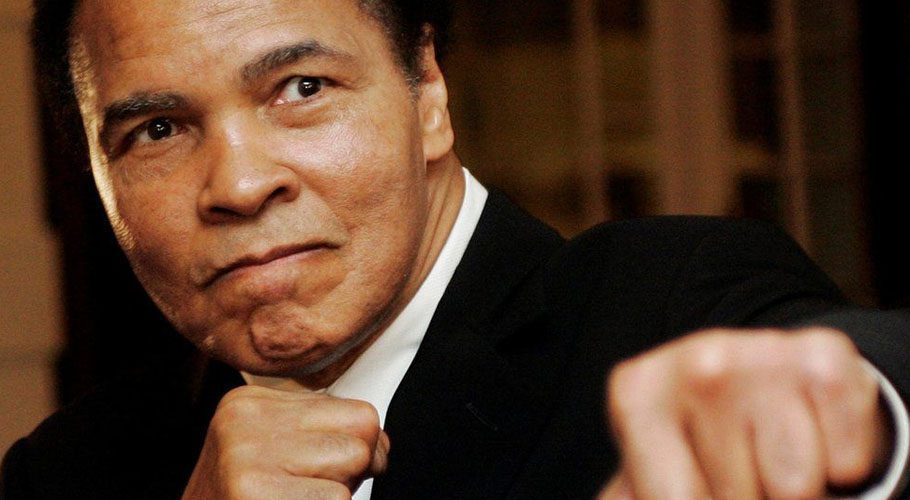 Muhammad Ali loved to draw between fights. Source: FILE.