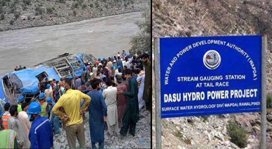 At least 13 persons including nine Chinese engineers were killed in the attack. Source: Geo/Online.
