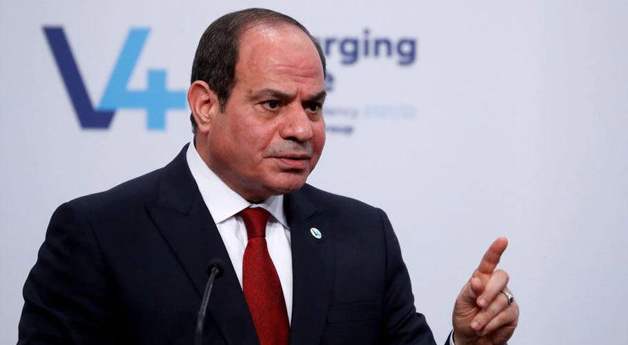 The state of emergency was imposed by Sissi in April 2017. Source: Reuters.