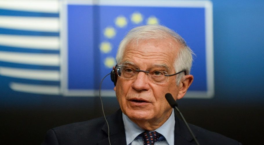 EU foreign policy chief Josep Borrell is in Riyadh. Source: Al Jazeera