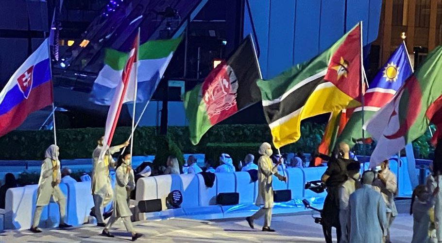 Afghanistan is one of nearly 200 nations participating in the six-month fair. Source: Reuters.
