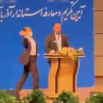 The new governor of an Iranian province was slapped. Source; CNN.