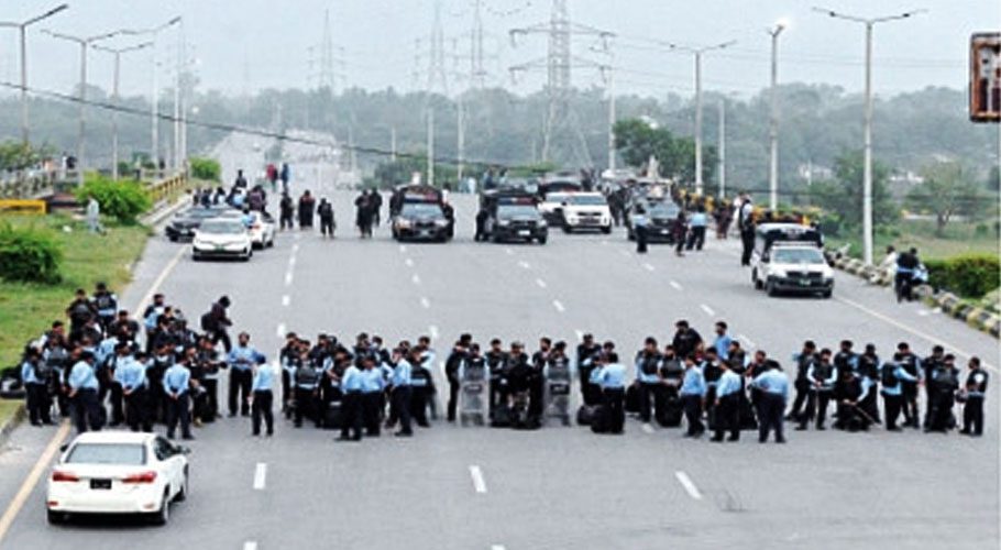The government has summoned paramilitary forces in Islamabad. Source: FILE/Twitter.