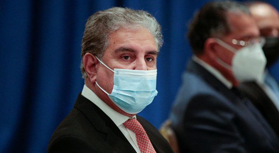 Foreign Minister Shah Mahmood Qureshi said in his message. Source: Reuters.