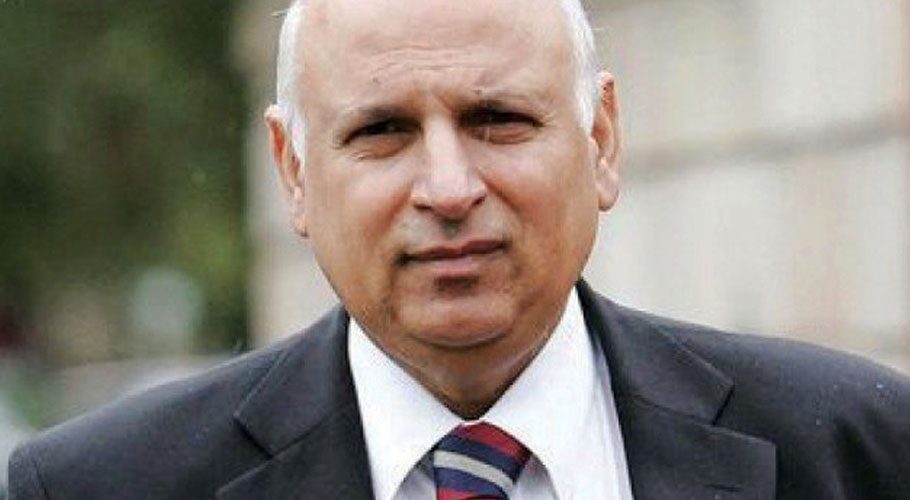 Punjab Governor Chaudhry Sarwar returned to Lahore after completing his 10-day visit. Source: FILE. 