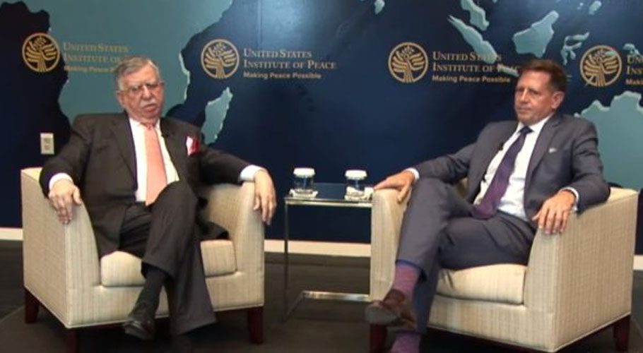 The federal minister said in an interview at United States Institute of Peace (USIP) in Washington. Source: APP.