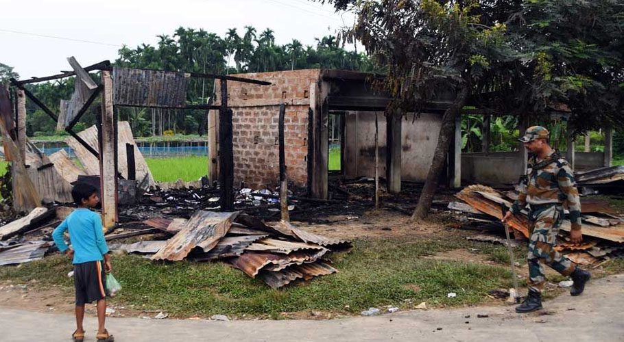 At least six mosques were desecrated in Indian state of Tripura. Source: BBC.