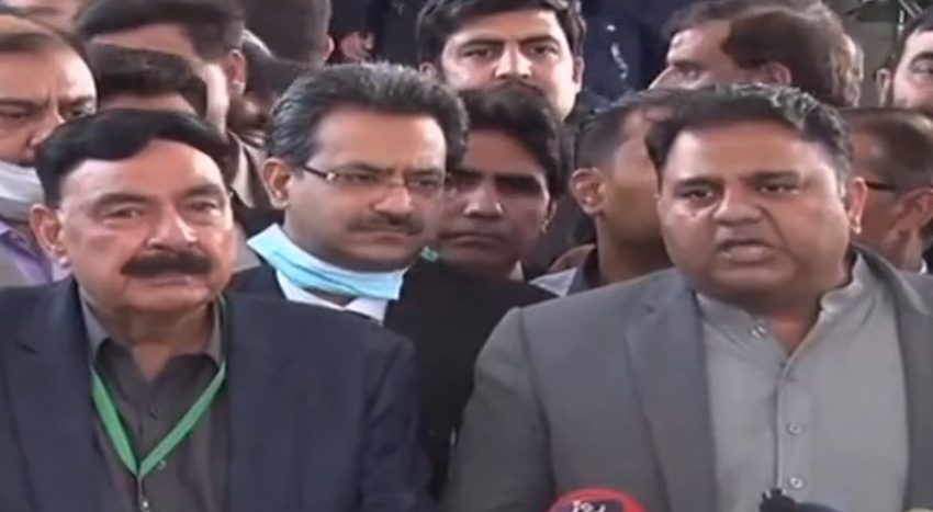 Fawad Chaudhry says routine life has been restored in Pakistan after National Action Plan (Photo Twitter)