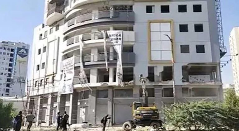 The Supreme Court had initially ordered demolition of the Nasla Tower. Source: FILE.