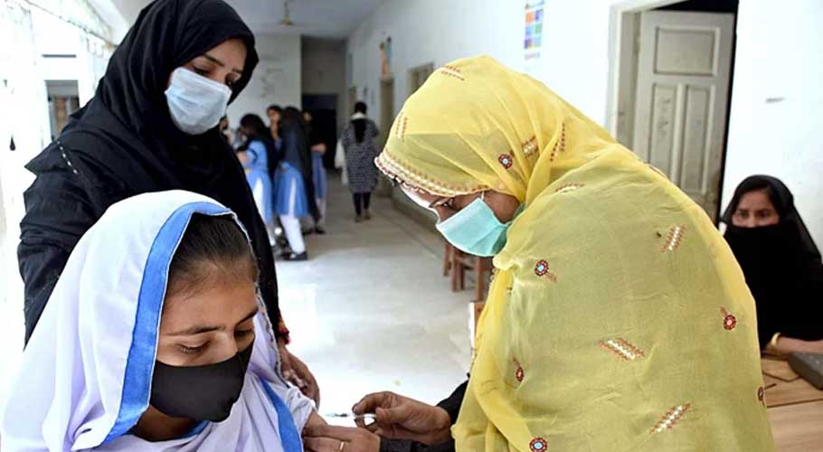 NCOC urges ramping up second dose of inoculation. (Source: AFP)
