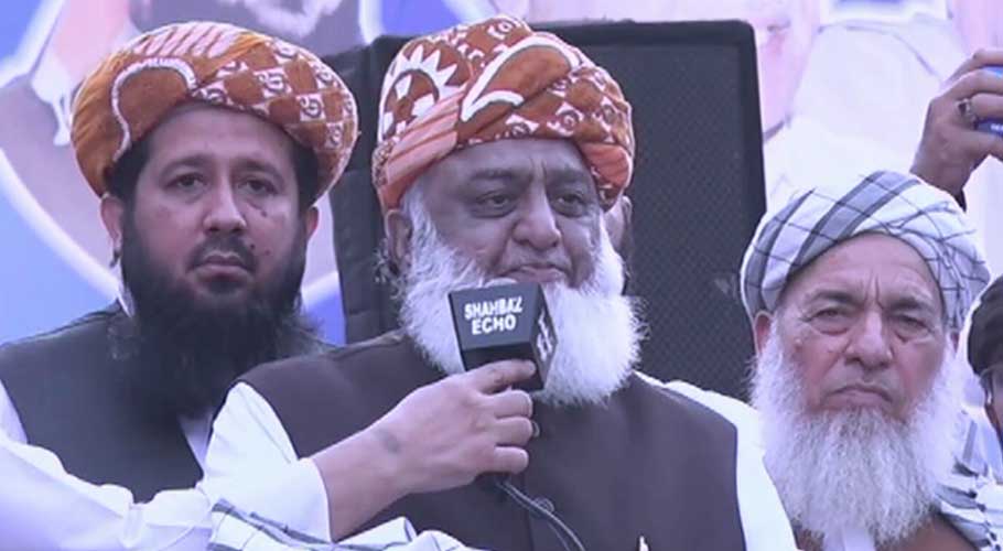 PDM leaders at Karachi rally demand transparent snap elections. (Source: Dawn)